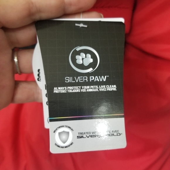 Silver Paw Winter Dog Jacket - Picture 6 of 7